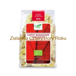Chipsy bananowe niesłodzone eko Bio Planet 100g